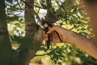 Fiskars dvoučepelové zahradní nůžky Plus P541