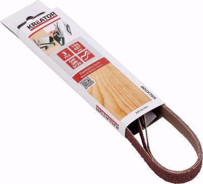 Brusný pás 13 x 457mm G40-80-120 3ks Kreator KRT261001
