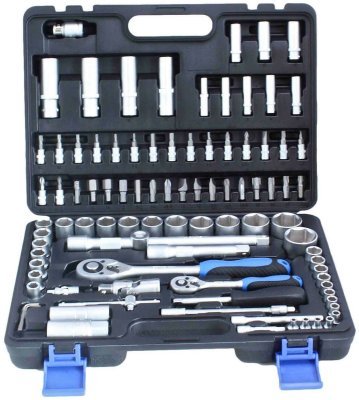Gola sada 1/4" a 1/2", 94 dílů - SATRA S-SS941214