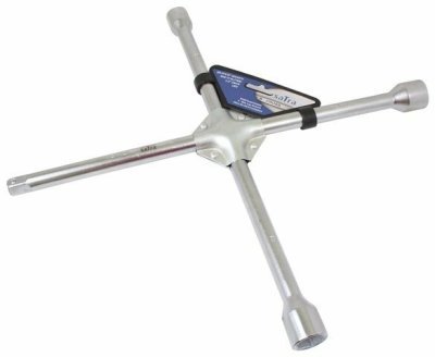 Klíč na kola křížový 17, 19, 21 a 1/2” - SATRA S-CROSS