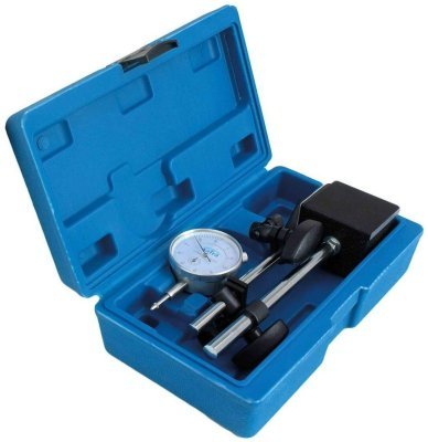Magnetický stojan, stativ + úchylkoměr, rozsah 0 - 10 mm - SATRA S-MAHO2
