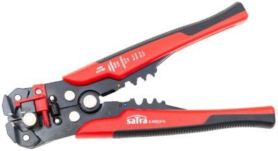 Kleště víceúčelové na odizolování a štípání kabelů, krimpování konektorů, 0,2-6 mm - SATRA S-WS2410