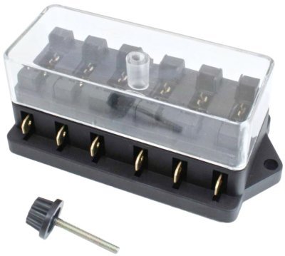 Pojistková skříň na nožové pojistky, 6 slotů - SATRA S-6SFH