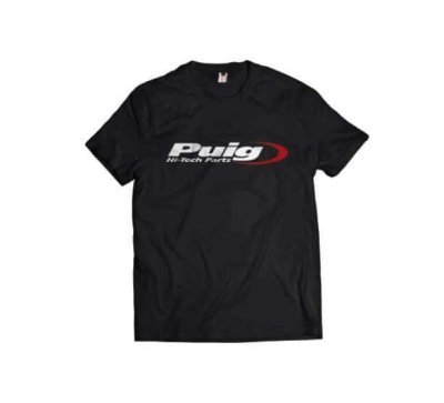 Tričko PUIG logo PUIG 4333N černý L