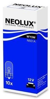 Žárovka Neolux, WY5W, N501A