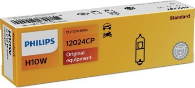Žárovka Philips H10W, 12024CP