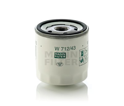 Olejový filtr MANN-FILTER W 712/43