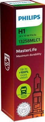 Žárovka Philips H1, MasterLife 13258MLC1