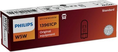 Žárovka Philips W5W, 13961CP