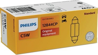 Žárovka Philips C5W, 12844CP
