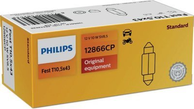 Žárovka Philips C5W, 12866CP