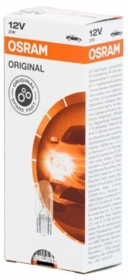 Žárovka Osram W2W, Original 2820