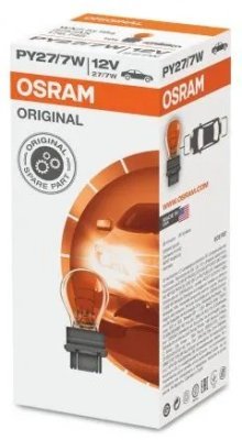 Žárovka Osram PY27/7W, Original 3757AK