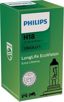 Žárovka Philips H18, LongLife EcoVision 12643LLC1
