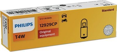 Žárovka Philips T4W, 12929CP