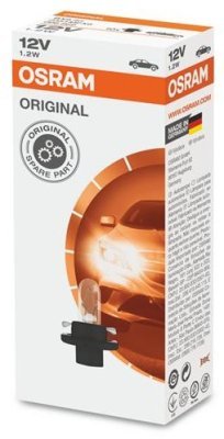Žárovka Osram T5W, Original 2351MFX6