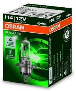 Žárovka Osram H4, Ultra Life 64193ULT