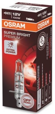 Žárovka Osram H1, Super Bright Premium 62200SBP