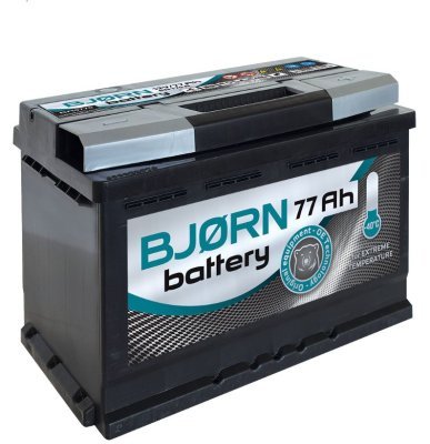 Autobaterie Bjorn Batterie 12V, 77Ah, 770A