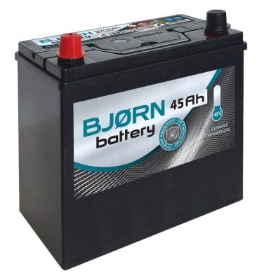 Autobaterie Bjorn Batterie AZIA 12V, 45Ah, 340A, levá
