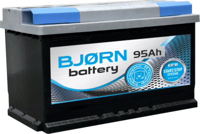 Autobaterie Bjorn Battery EFB Start-Stop 12V, 95Ah, 840A