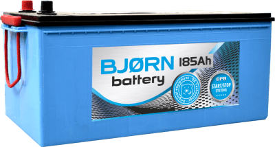 Autobaterie Bjorn Battery EFB Truck 12V, 185Ah, 1100A