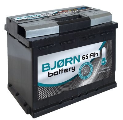 Autobaterie Bjorn Batterie 12V, 65Ah, 640A