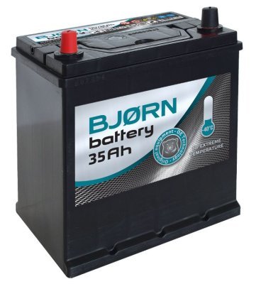Autobaterie Bjorn Batterie AZIA 12V, 35Ah, 310A, levá