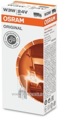 Žárovka Osram W3W, Original 2841