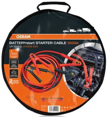 Startovací kabel Osram, STARTERcable 1200A OSC500A