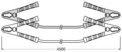 Startovací kabel Osram, STARTERcable 900A OSC350A