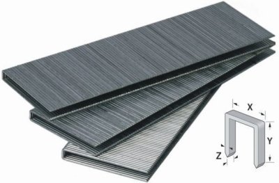 Spony D 19mm 1000 ks KREATOR KRT304019