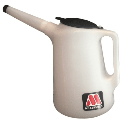 Millers Oils Plastová konev na olej, 5L