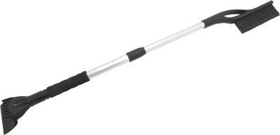 Compass škrabka s košťátkem BLACK teleskopická 77-100cm