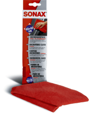 Sonax Utěrka z mikrovlákna na karoserie - červená
