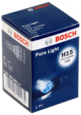 Žárovka Bosch H15, Pure Light WS 1987302088