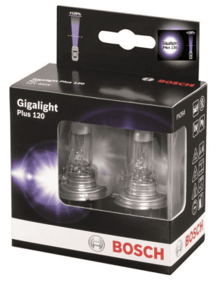 Žárovka Bosch H4, Plus 120 Gigalight 1987301160