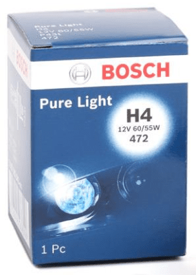 Žárovka Bosch H4, Pure Light WS 1987302041