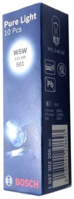 Žárovka Bosch W5W, Pure Light WS 1987302206