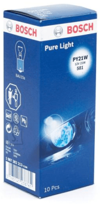 Žárovka Bosch PY21W, Pure Light 1987302239