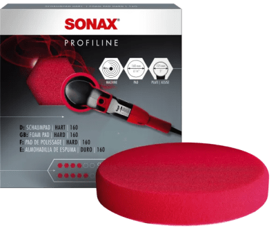 Sonax Kotouč brusný tvrdý 160 mm - červený
