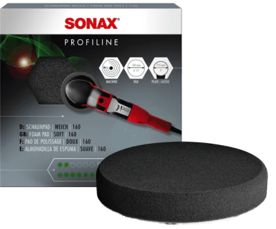 Sonax Kotouč extra měkký lešticí 160 mm - černý