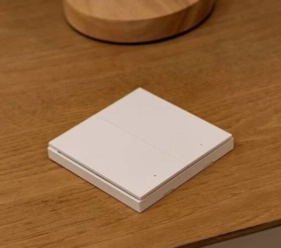 AQARA Wireless Remote Switch H1 DR - dvojitý bezdrátový vypínač, ZigBee