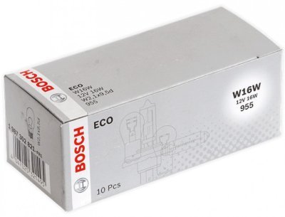 Žárovka Bosch W16W, Eco WS 1987302821