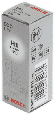 Žárovka Bosch H1, Eco WS 1987302801