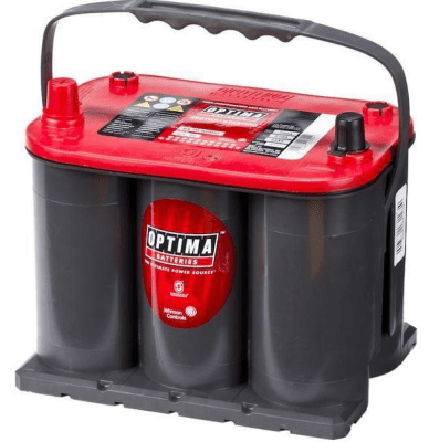 Autobaterie Optima Red Top 12V, S-3.7, 44Ah, 730A, (8020-255)