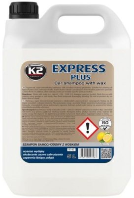 K2 Express Plus Šampon s voskem, 5L