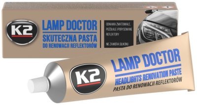 K2 Lamp Doctor Pasta na renovaci světlometů, 60g
