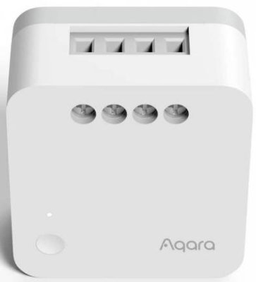 AQARA Single Switch Module T1 (NO NEUTRAL) - ZigBee spínací modul, BEZ NEUTRÁLU