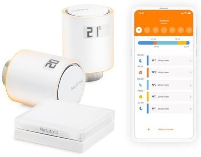 NETATMO Valves Starter Pack - sada 2x termostatická hlavice